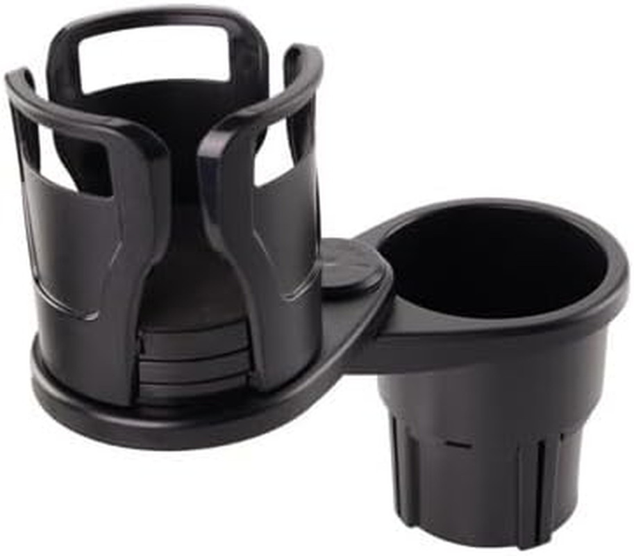 Elora Adjustable 2In1 Car Seat Cup Holder Water Bottle Drink Coffee Food Storage image number 5