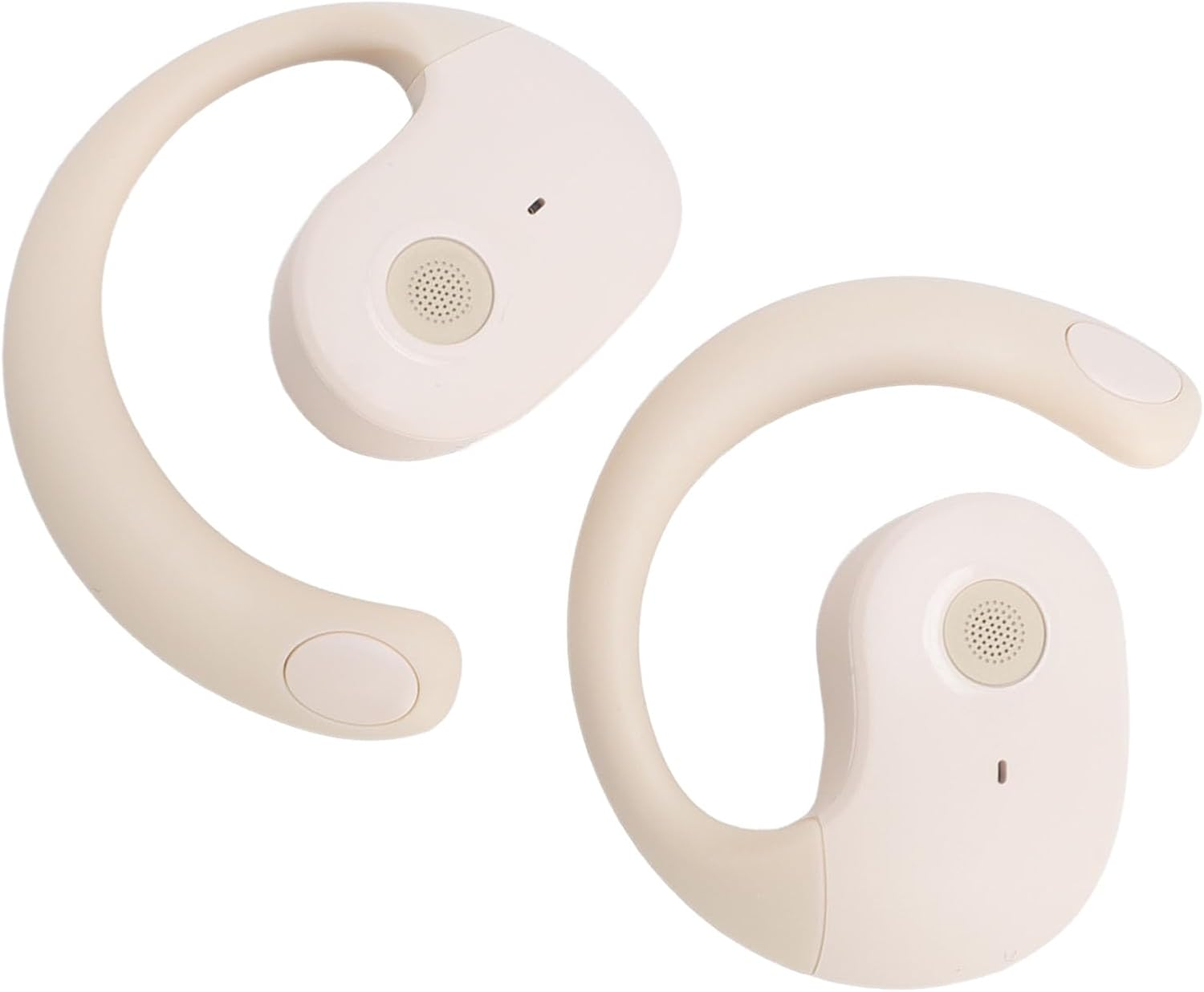 ASHATA Translation Earbuds, Long Battery Life, 80 Languages, 14 Accents, Real-Time Translator for International Travelers, ABS image number 4