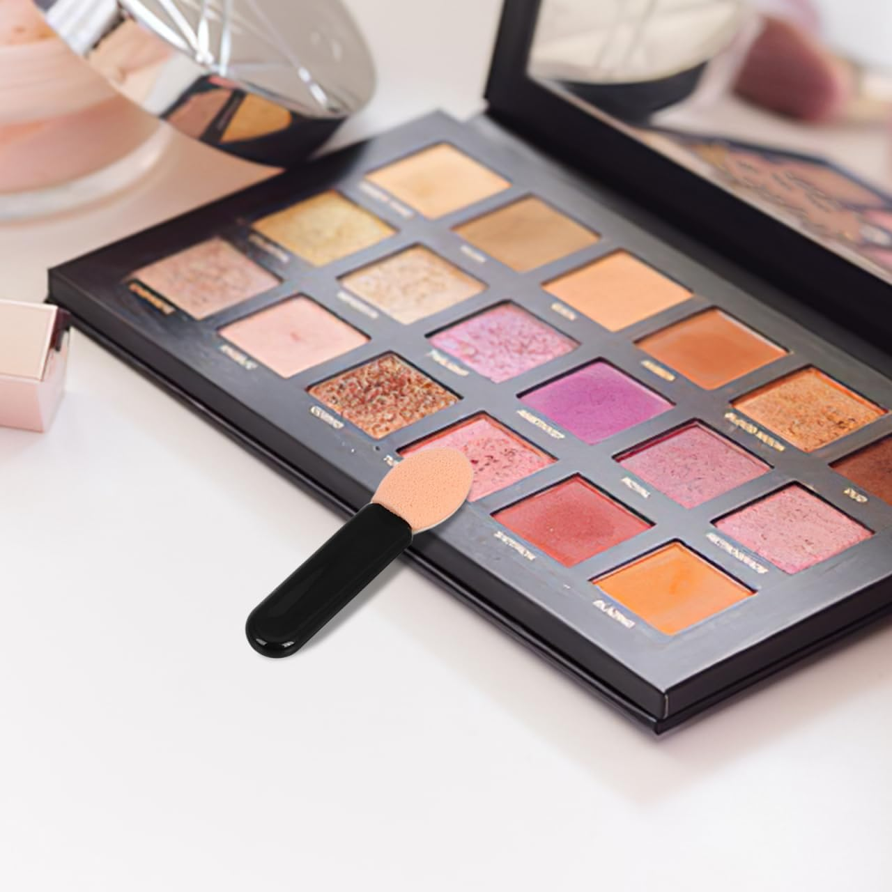 Iplusmile 10 Pcs Mini Soft Eyeshadow Concealer Lip Brushes for Girls Women Durable image number 6