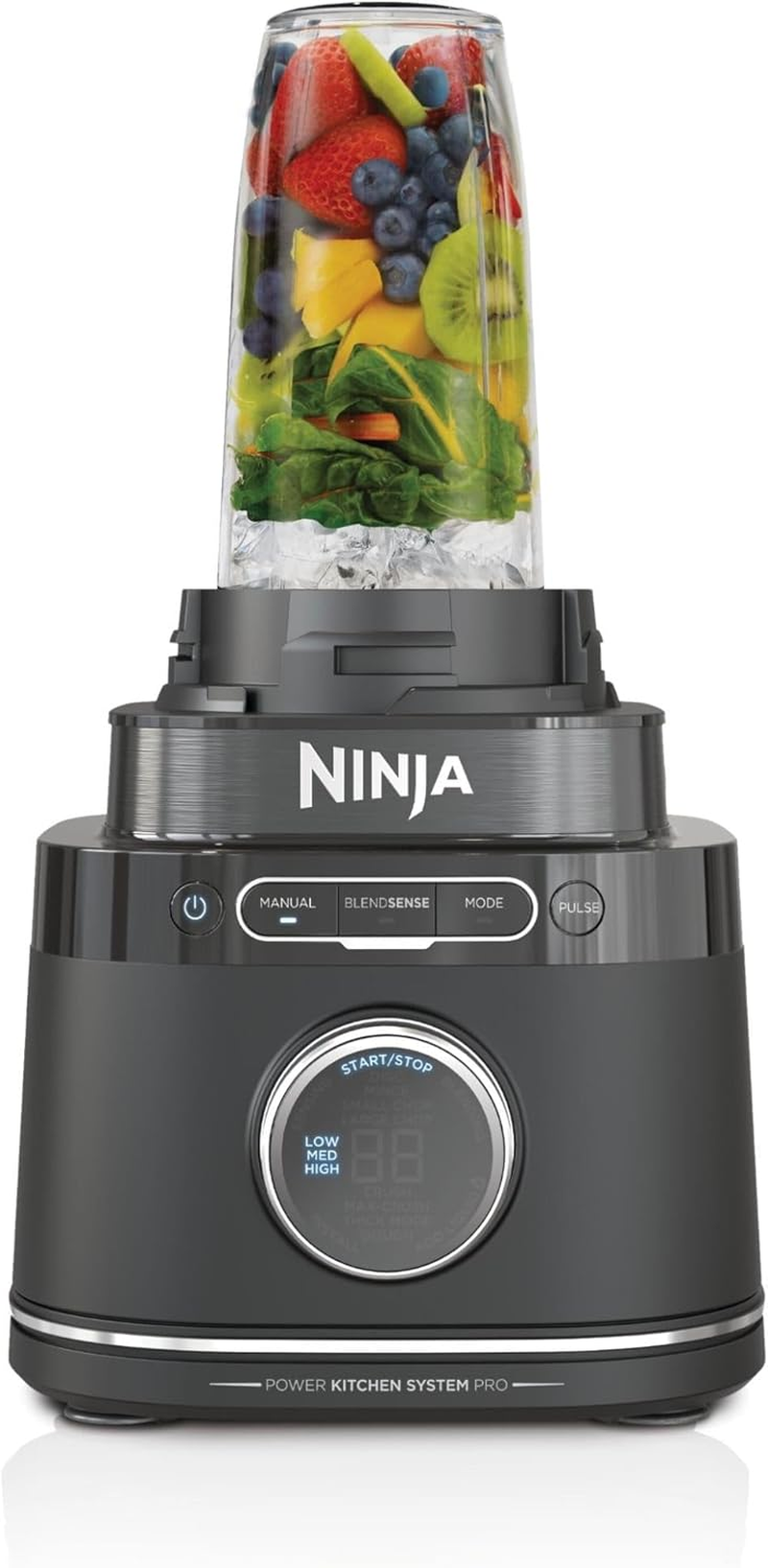 Ninja Detect Kitchen System Power Blender + Processor Pro, High Speed Food Mixer, Juicer & Smoothie Maker, One Touch Preset Programs & Blendsense Technology, TB401ANZ, Black image number 4