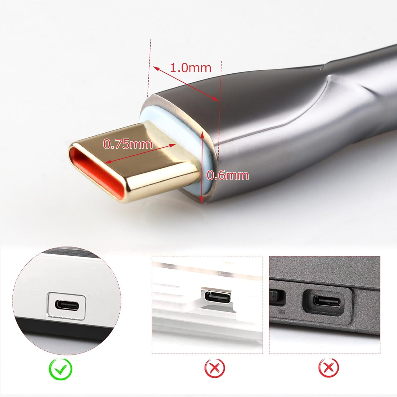 EPOMAKER Mix 1.8M Coiled Type-C to USB a TPU Mechanical Keyboard Space Cable with Detachable Aviator Connector for Gaming Keyboard and Cellphone (Black) - Purple image number 3