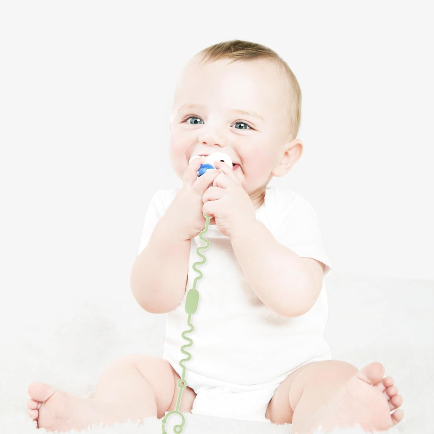 Toy Straps for Stroller | Stretchable Toddler Toy Catcher,Toy Straps Clips for High Chair, Rocking Chair, Teether Toy, Car Seat Toy Pochy image number 2