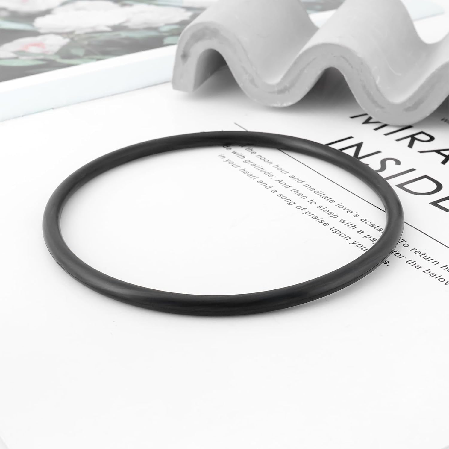 2Pcs R0586300 Large Collar O-Ring Compatible with Zodiac Nature 2 Fusion, Fusion Soft, Vision Series Sealing for Pool Filtration Systems 105X95X5Mm image number 3