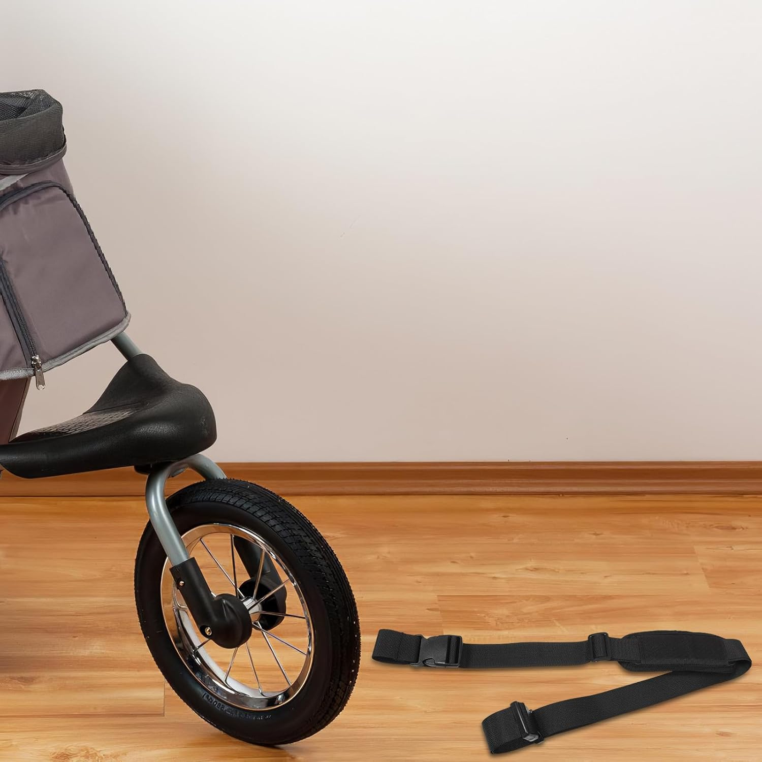 Totority 2Pcs Baby Stroller Pram Wheelchair Safety Wrist Strap - Baby Stroller Straps Child Wrist Leash for Wheelchair Security Black image number 5