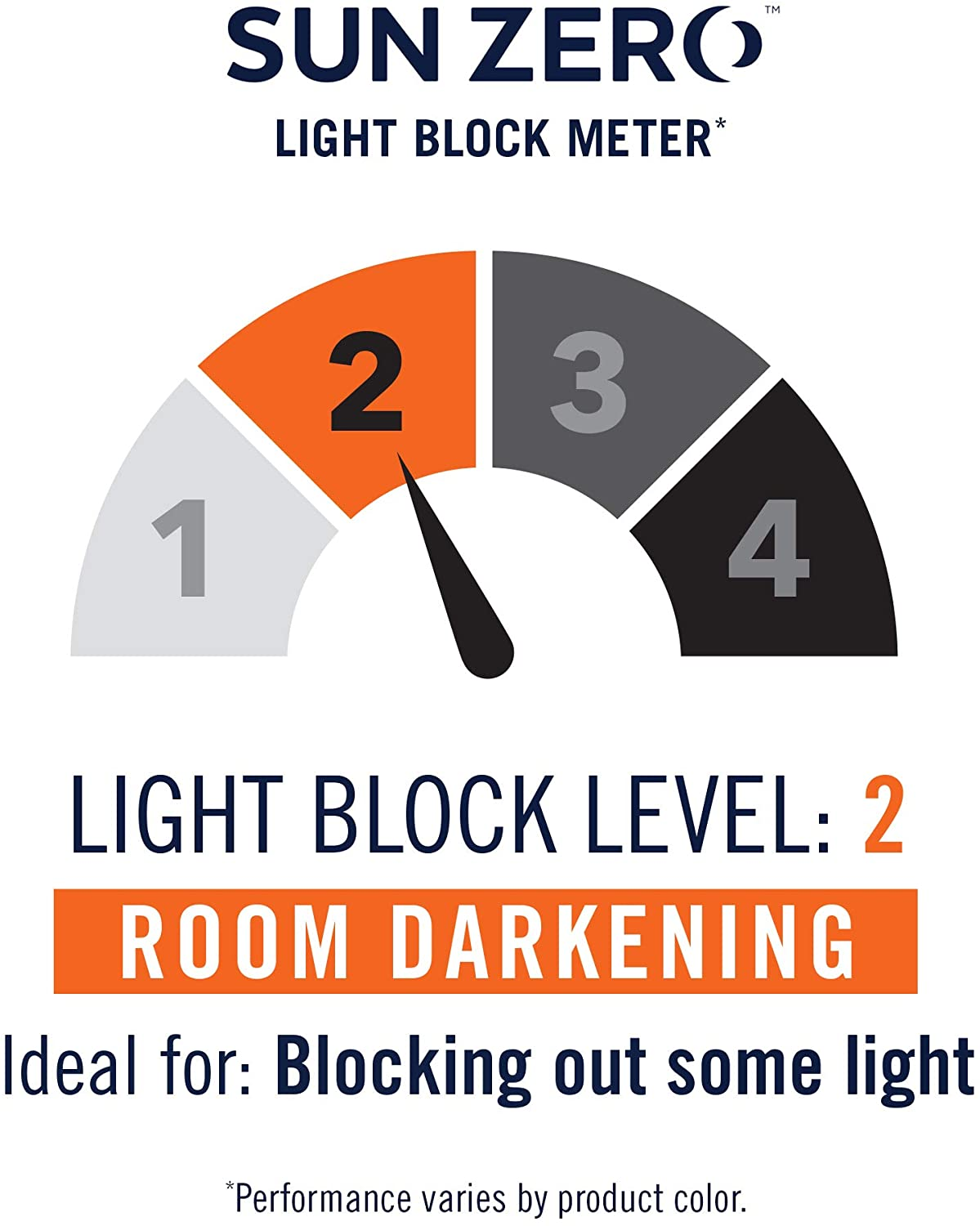 Sun Zero Barrow Energy Efficient Patio Door Curtain Panel, 100" X 84", Black - Black image number 5