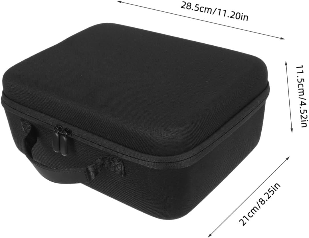 Portable Hair Dryer Bag and Travel Toiletry Pouch Elastic Straps, Compact Protective Storage Case for Hair Styling Tools, Suitable for Travel and Daily Use image number 2