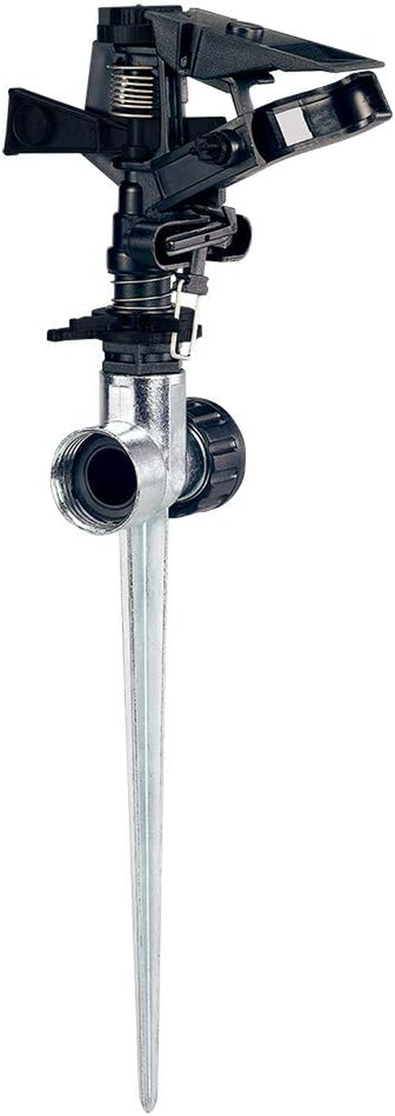 Orbit 58244 Plastic Impact Sprinkler with Spike Base - Plastic Head On Zinc Spike