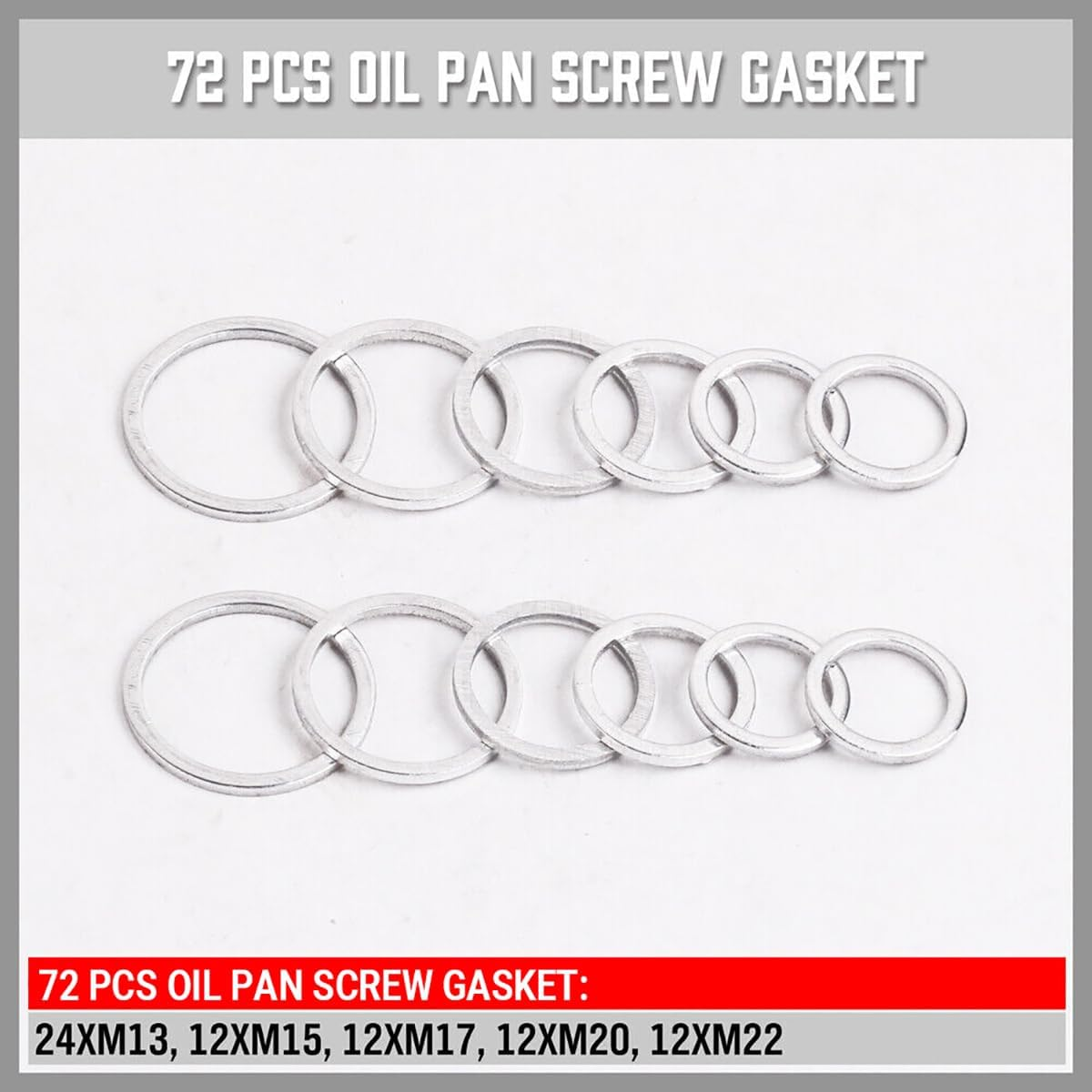 Comprehensive 114-Piece Oil Pan Thread Repair Kit for Sump, Gearbox, and Drain Plug - M13 to M22 Sizes, Durable Tool Set for Car and Light Commercial Vehicle Repairs image number 4