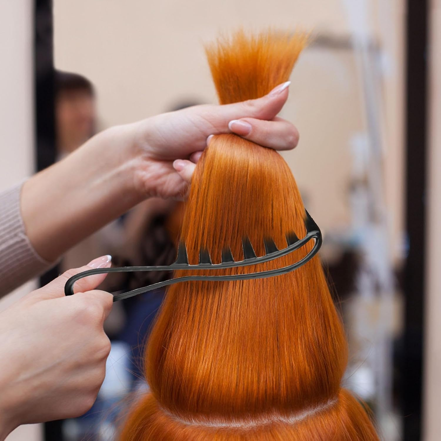 Curl Comb - Wide Tooth Comb for Curly Hair | Curly Hair Large Tooth Comb | Wide Tooth Comb Hairdressing | Wide Spaced Curl Comb for Curly Hair | Hair Styling Tool Hair Accessories for Long Thick Hair