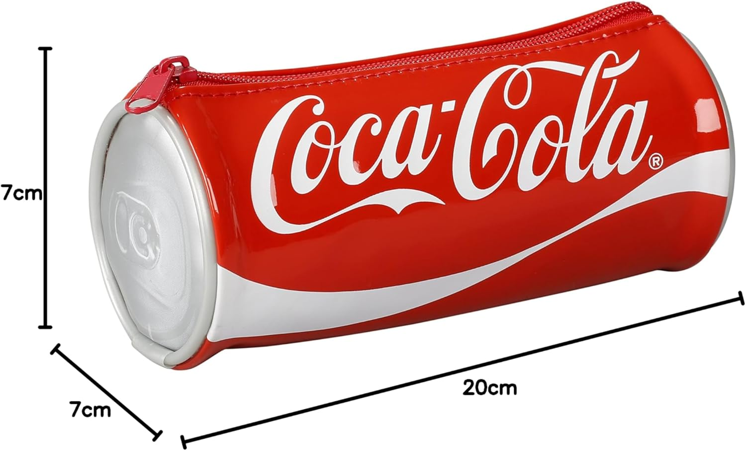 Viquel Case, Coca Cola Design, 17 Cm, Red, Red, Pencil Cases image number 1