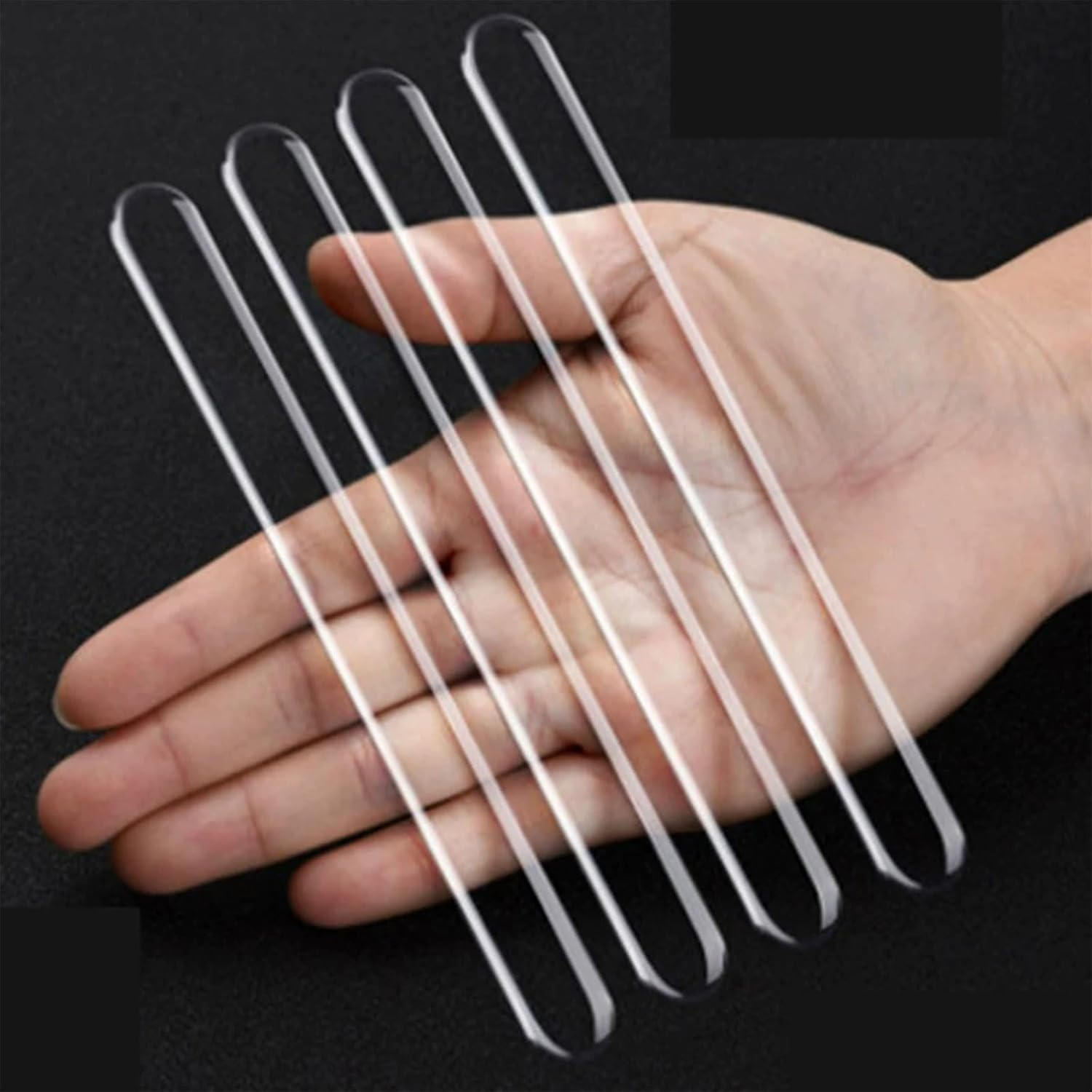 Xolixorium Car Door Handle Protectors 8Pcs Clear Anti-Scratch Stickers Universal Fit Paint Protection Film for Door Handle Bowl image number 4