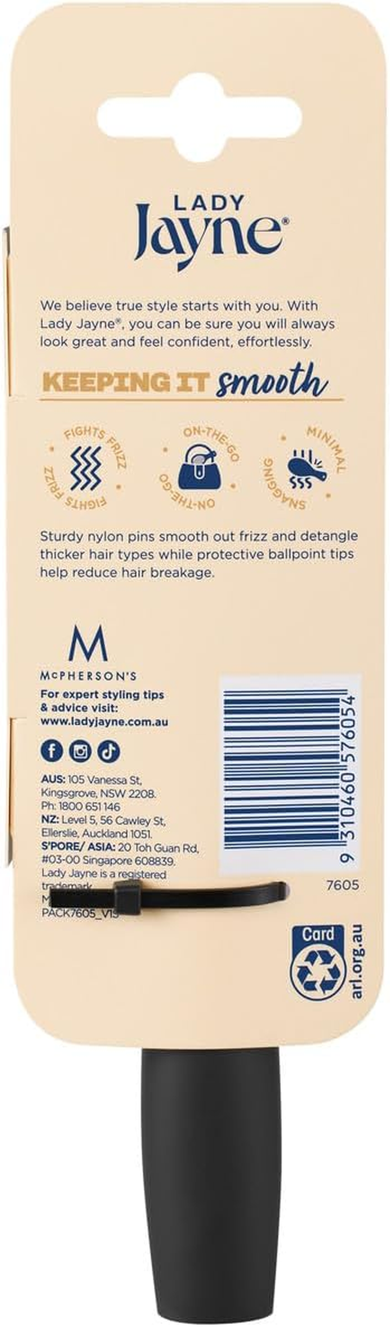 Lady Jayne Purse-Sized Styling Brush image number 3