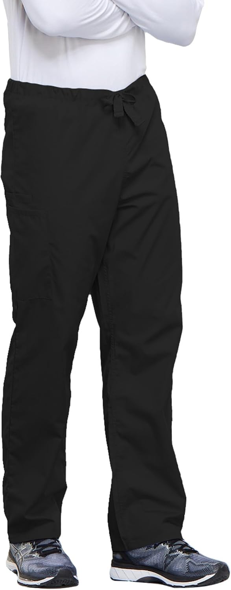 Cherokee Ww Unisex Drawstring Cargo Scrub Pant image number 5