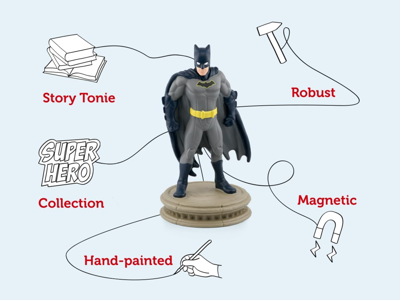 Tonies Batman Audio Toy Figurine from DC image number 2