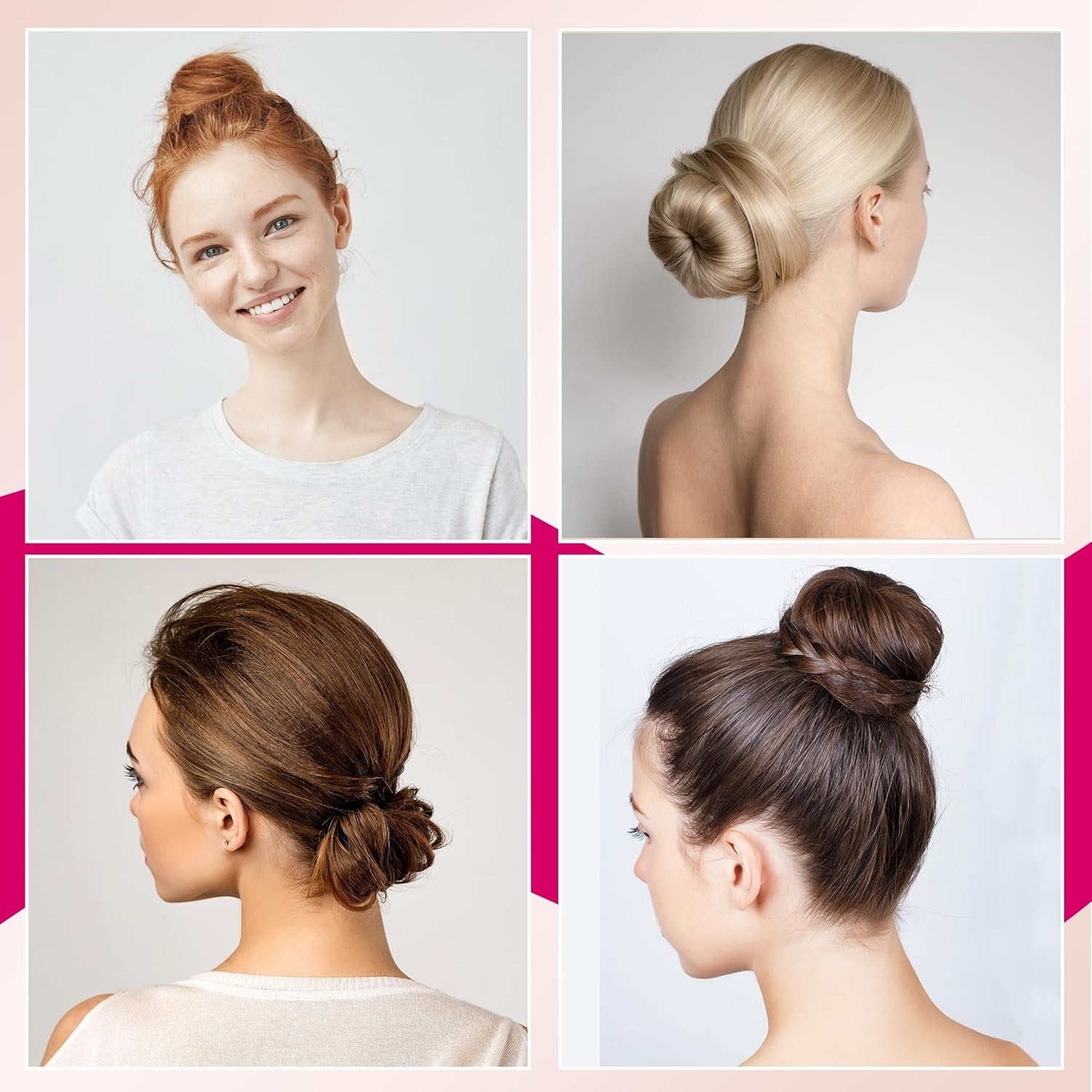 30 Pcs Spiral Hair Pins, Spin Pins for Hair, Alloy Spiral Bobby Pins, Bun Twist Spiral Hair Pins with Non-Scratch Rounded Tips for Women (Multicolor, 2.36 Inches) image number 4