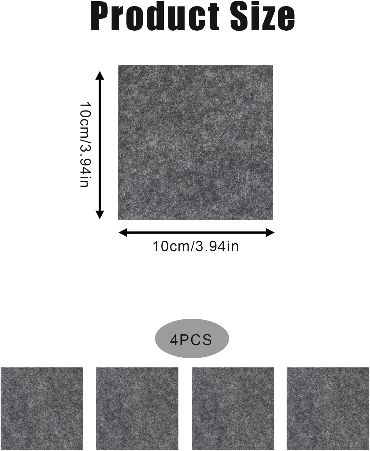 4Pcs Nano Sparkle Cloth, 3.94X3.94In Car Scratch Remover Multi-Purpose Shine Cleaning Cloth to Erase Car Scratch Nanosparkle Cloth for Easily Repair Vehicles Paint Residues Water Spots