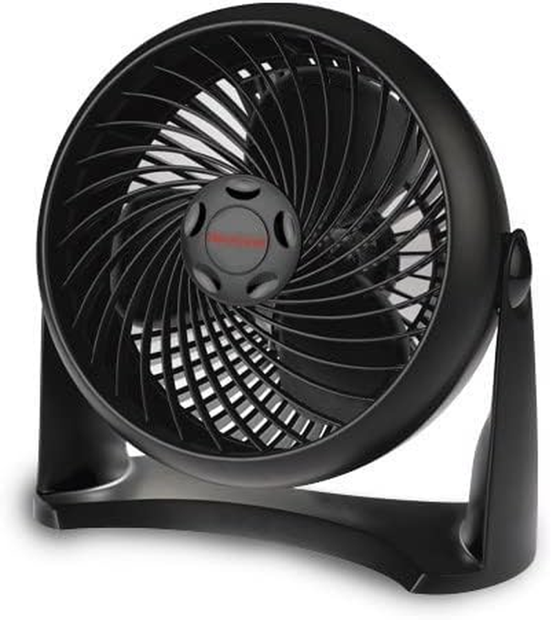 Honeywell Turboforce HT900E Turbo Fan (Low Noise Cooling, Adjustable Tilt Angle up to 90&deg;, 3 Speed Settings, Wall Mounted, Table Fan) Black image number 2