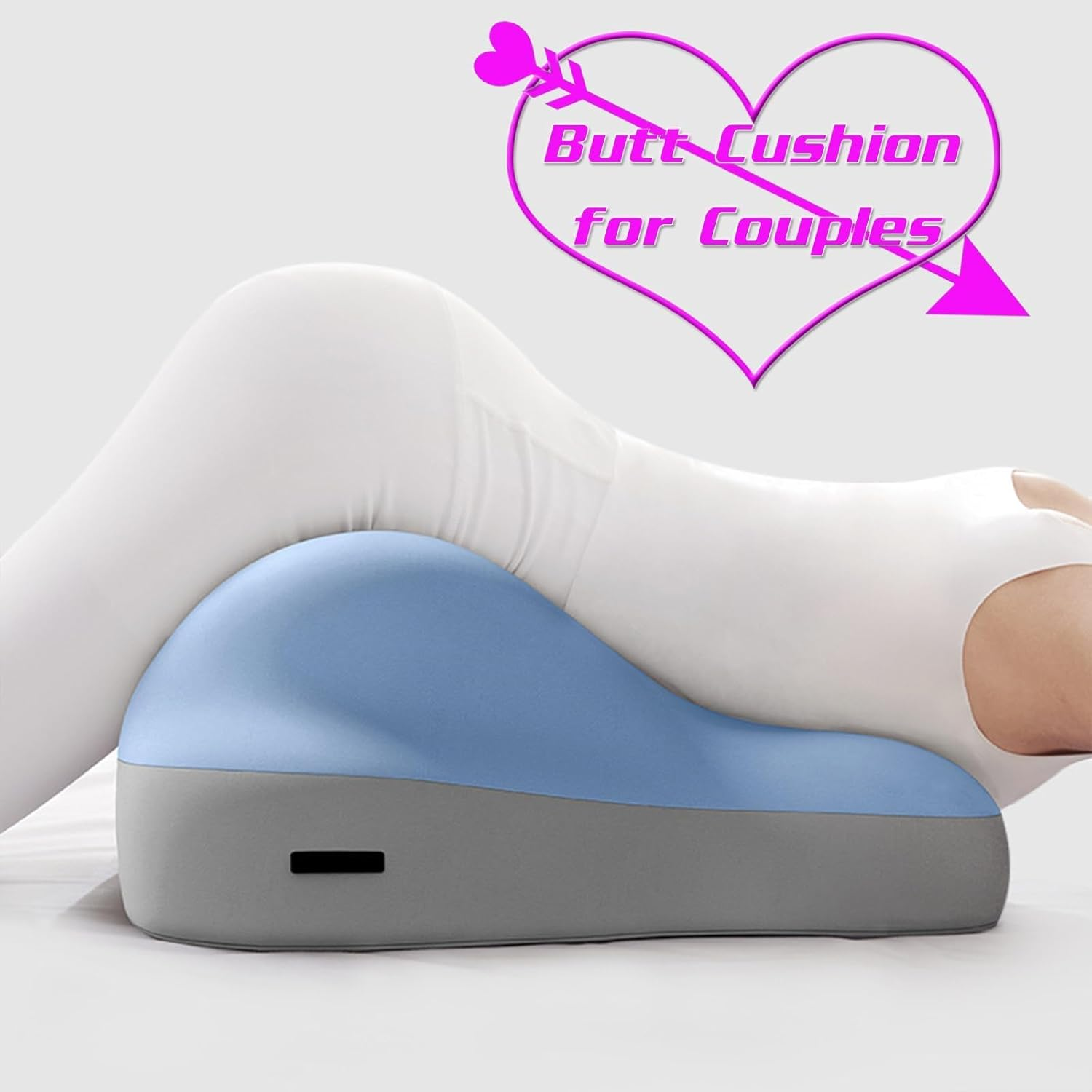 Butt Cushion for Couples, Couples Butt Cushion - Sturdy Design, Low-Profile Design Couple Pillow for Intimacy, Recovers after Impact, Ideal for Sitting and Lying image number 3