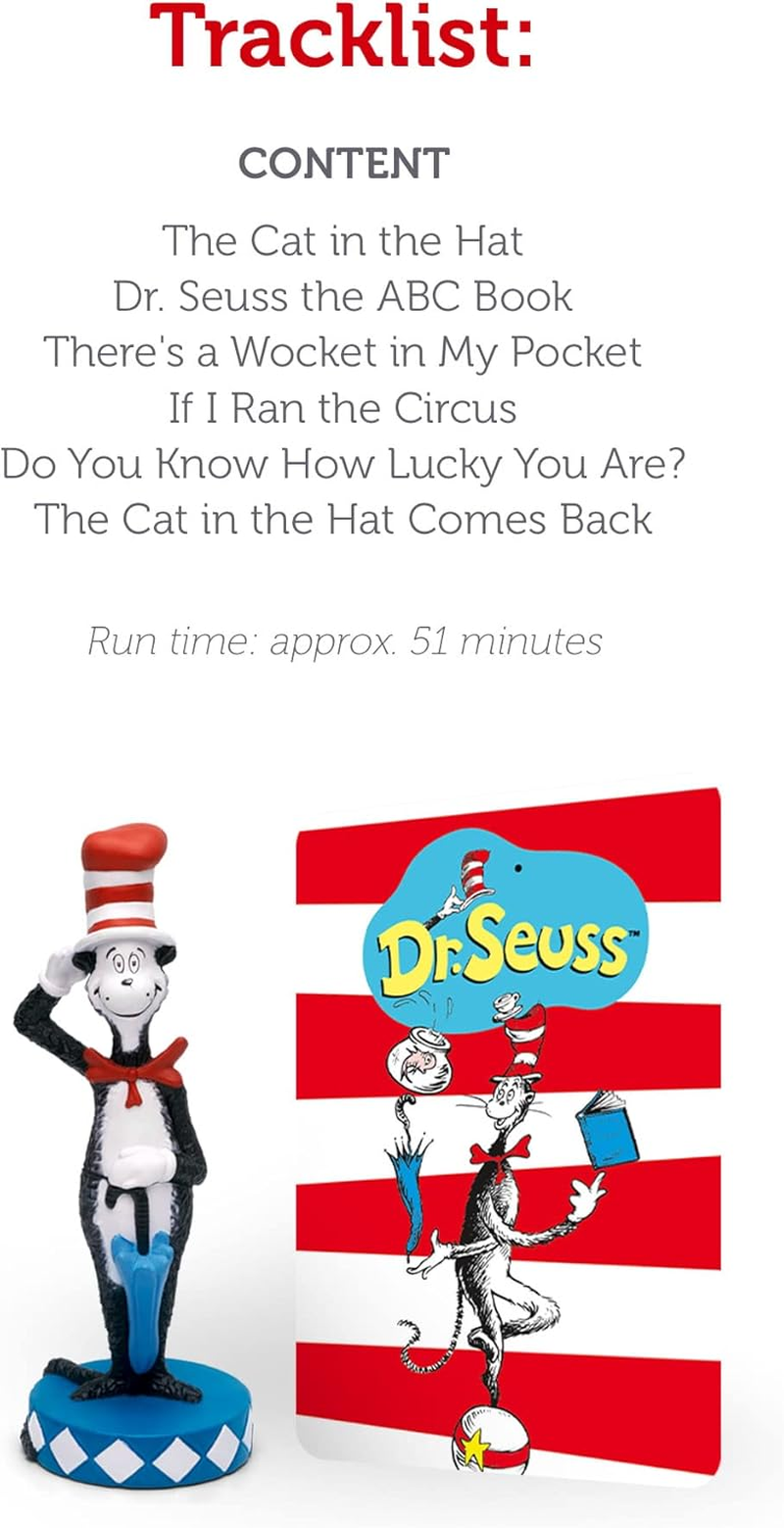 Tonies the Cat in the Hat Audio Play Character