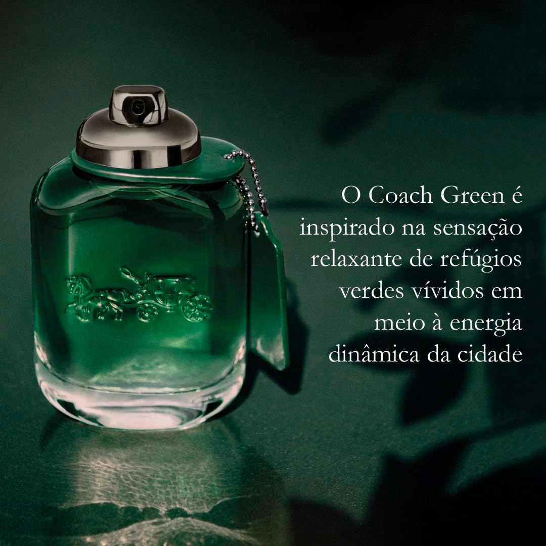 Coach Green by Coach for Men - 3.3 Oz EDT Spray image number 2