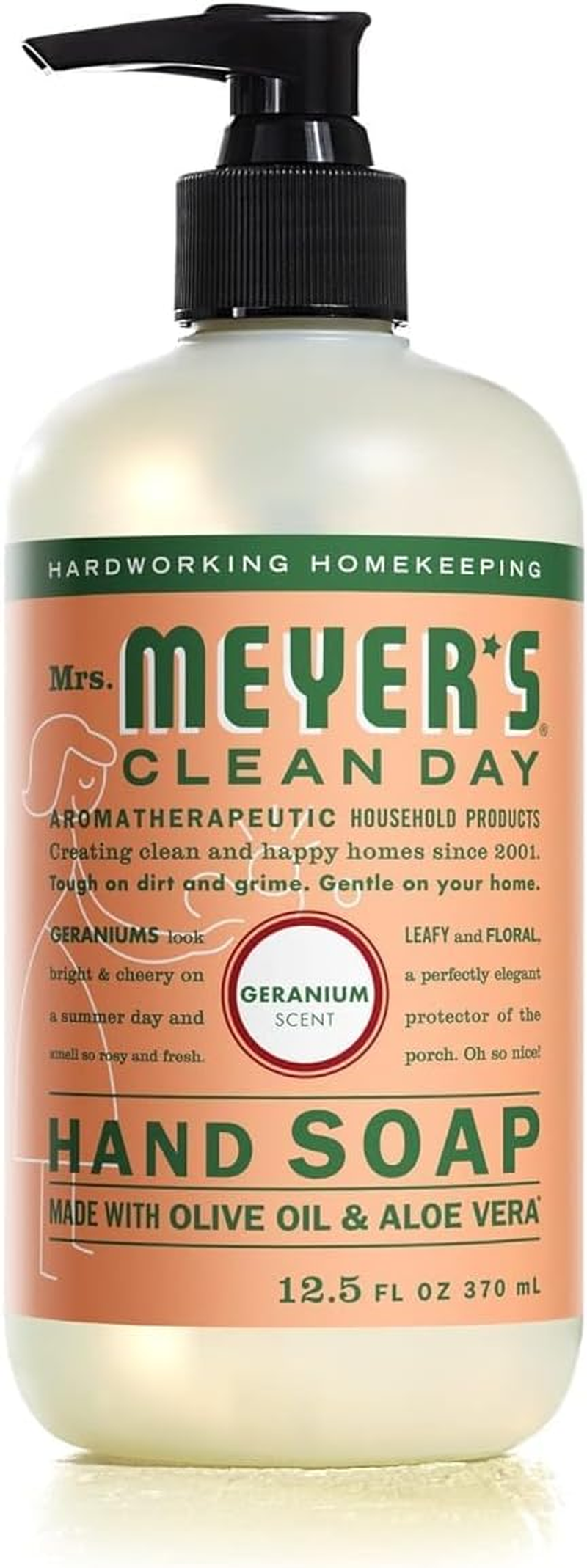 Mrs. Meyer'S Clean Day Mrs. Meyer'S Hand Soap Liq Geranium 12.5 Fz image number 2