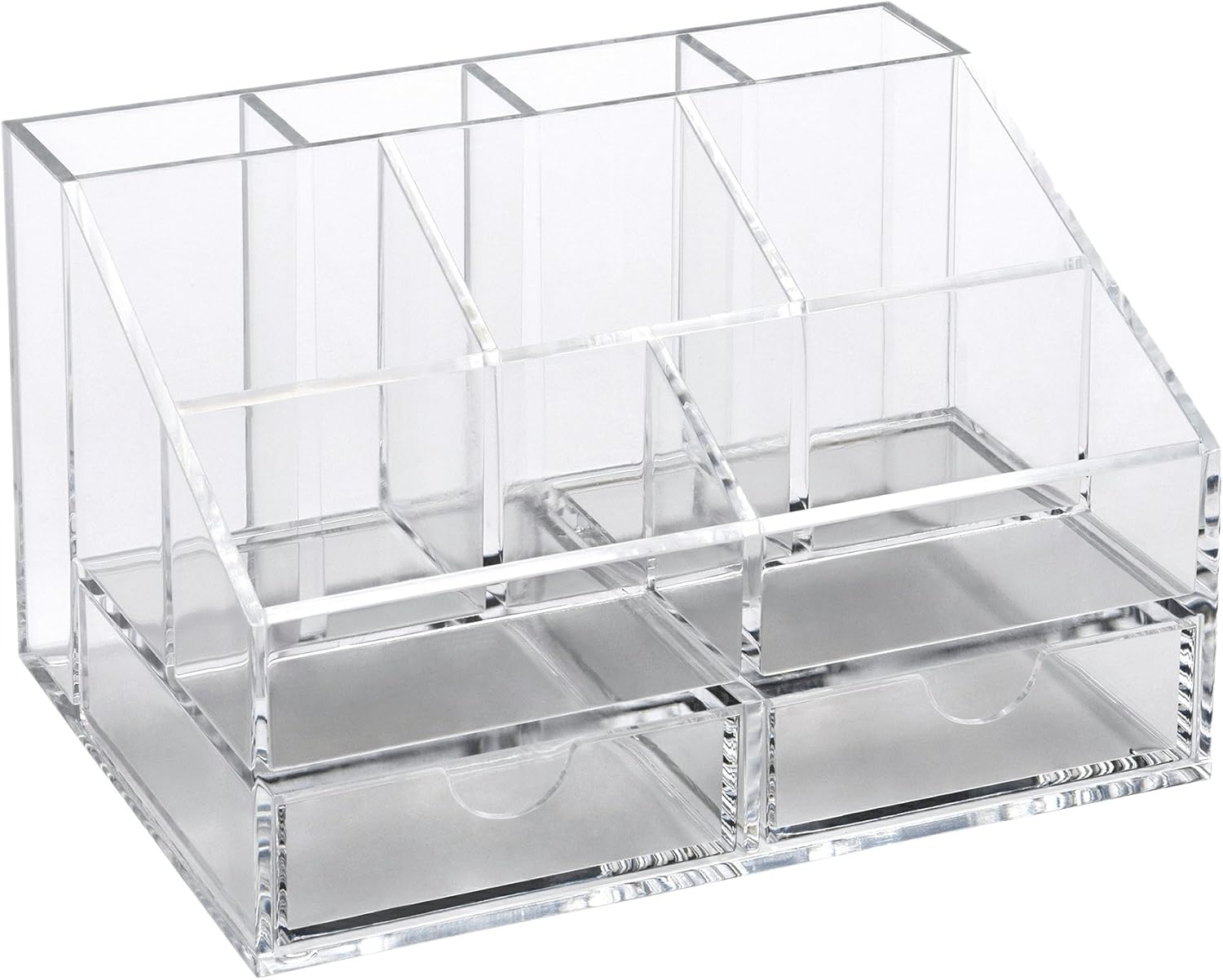 OSCO Clear Acrylic Desk Organiser, Clear (Small) image number 2