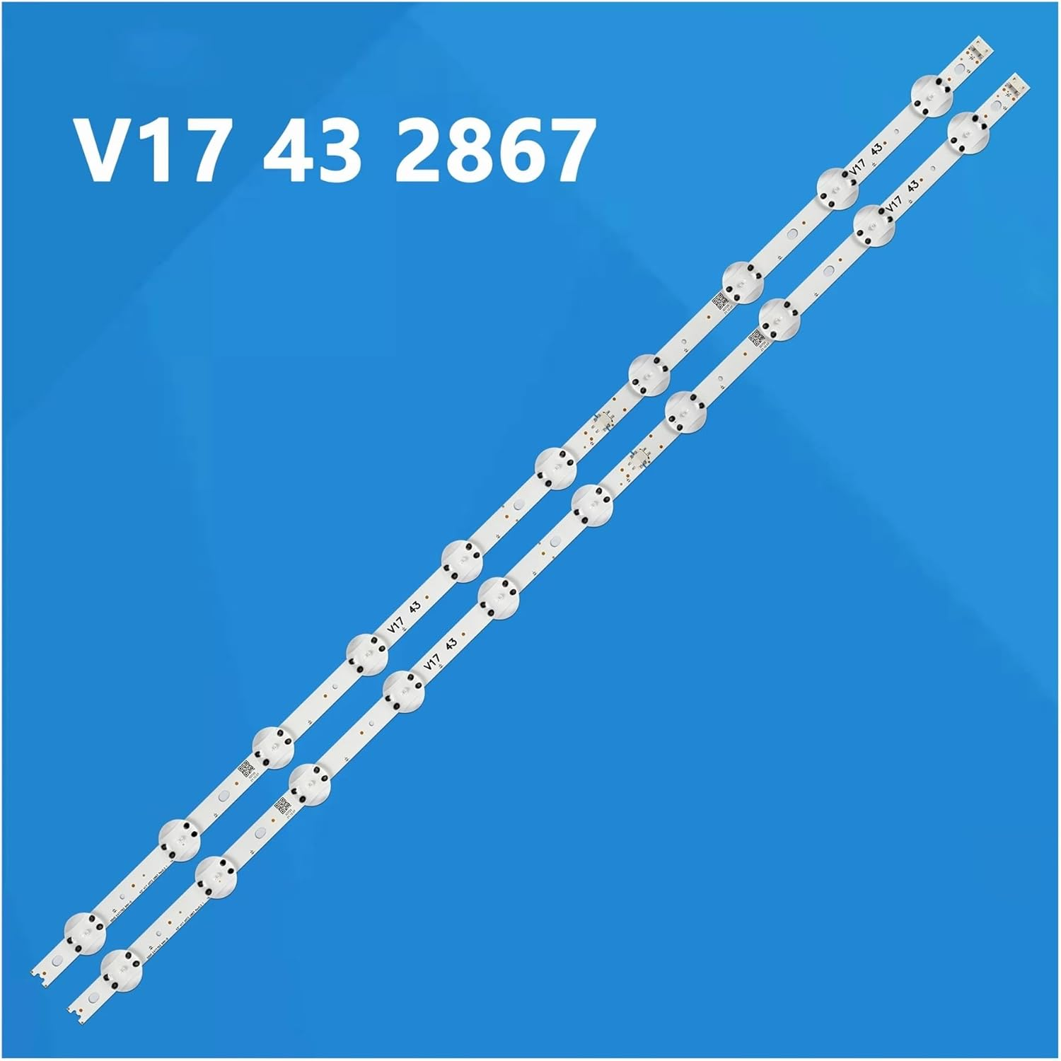 LED Backlight Strip for 43LJ610V-TA 43LJ610V-ZA 43LJ6140-PA 43LJ614T-TA LC430DGG-FKM3 43LV340C-UB image number 1