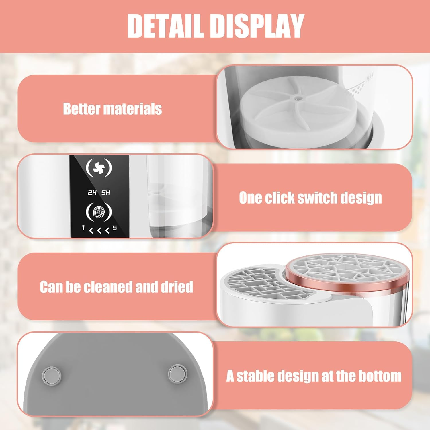 Makeup Brush Cleaner Machine Smart Time Saving Cosmetic Brushes Cleaner Tool High Efficient Electric Makeup Brushes Cleaning Safe Make up Brush Cleaning Machine for Women image number 4