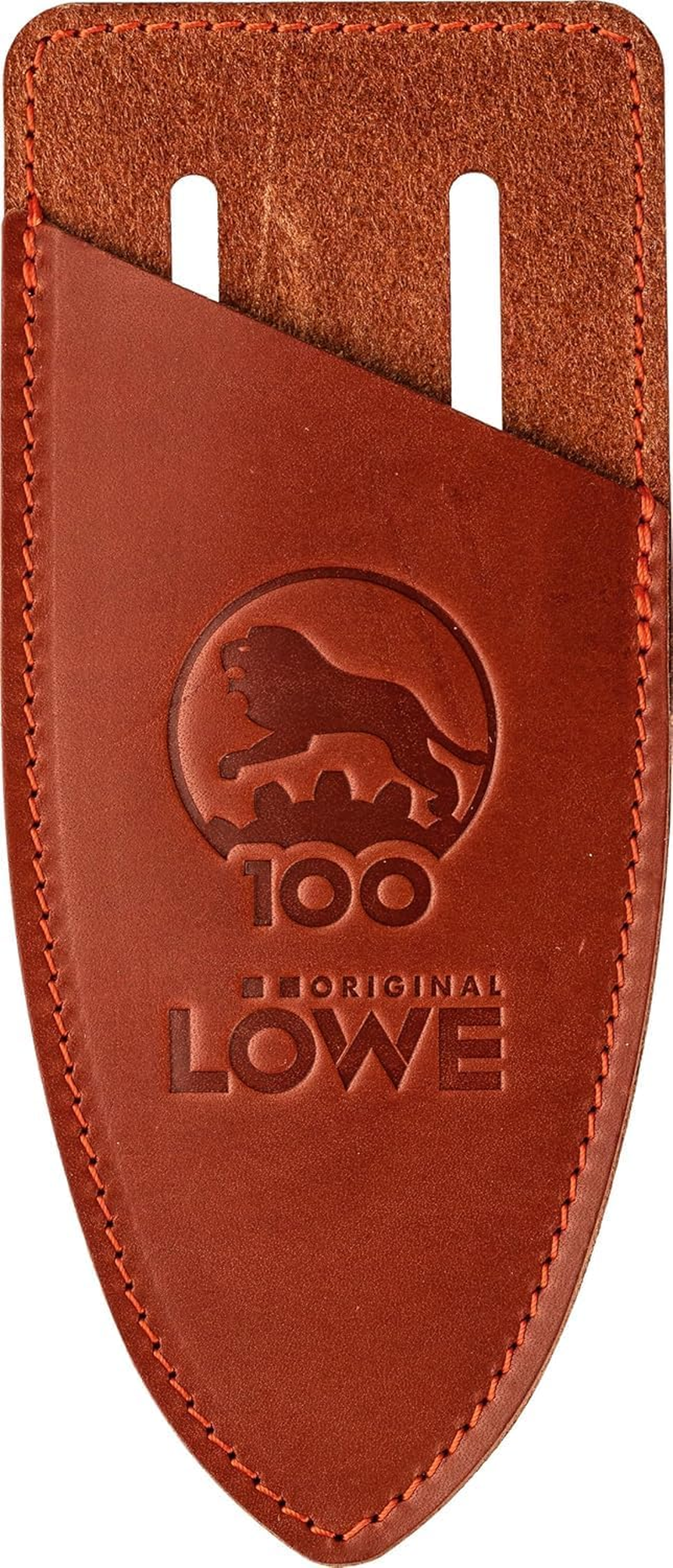 Original L&Ouml;WE 5, 100Th Anniversary Edition - Professional Garden Shears Anvil Scissors 5,100 Metal with Rustproof and Non-Stick Steel Blade Together with Handmade Leather Holster image number 1