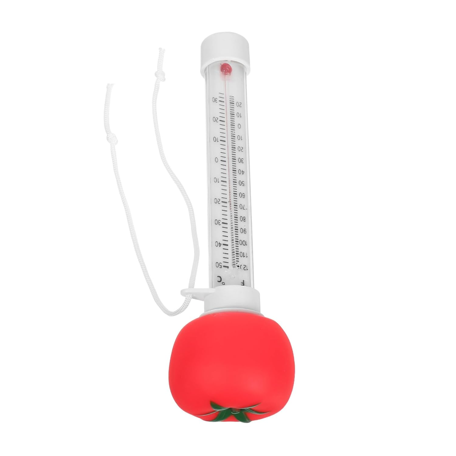 Floating Cartoon Pool Thermometer for Design Easy-Read Large Display Temperature Gauge for Baths Hot Tubs Spas and Aquariums for Boy Girl and Tomato image number 5