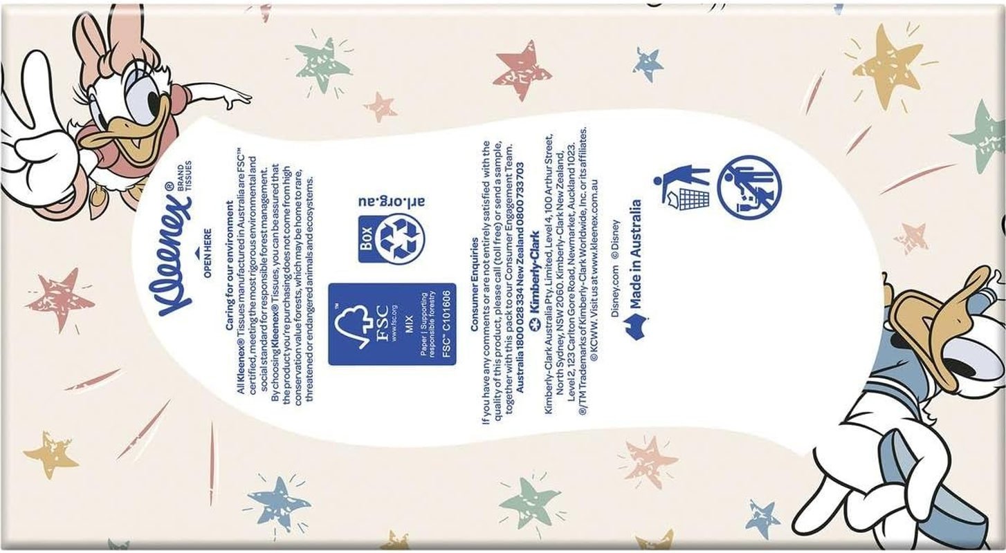 Kleenex Everyday Kids Facial Tissues 200 Pack image number 2