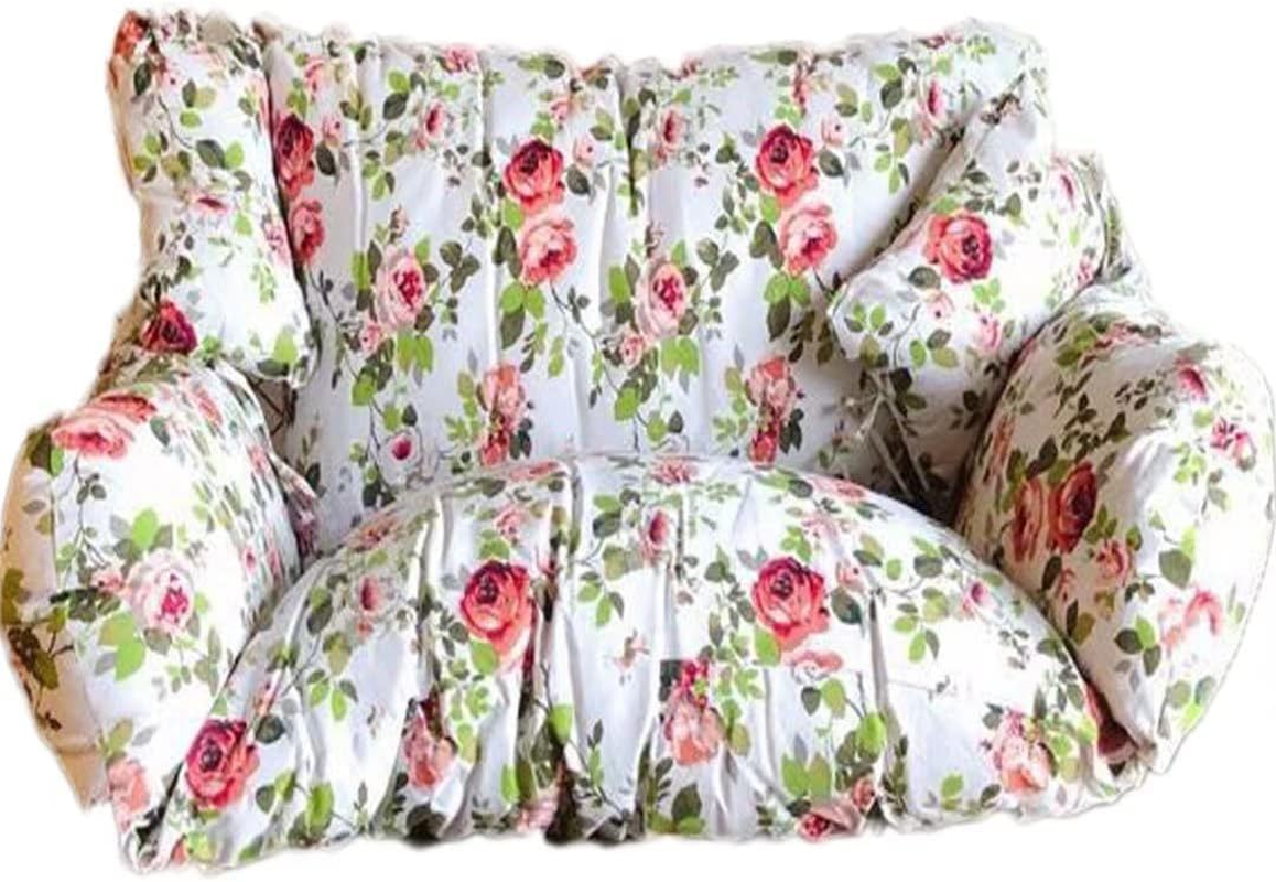 Hanging Swing Chair Seat Cushion for Garden Furniture, Waterproof Double Papasan Chair Cushion with Pillow, Large Thicken Hanging Egg Hammock Chair Cushion Replacement for Patio Flower