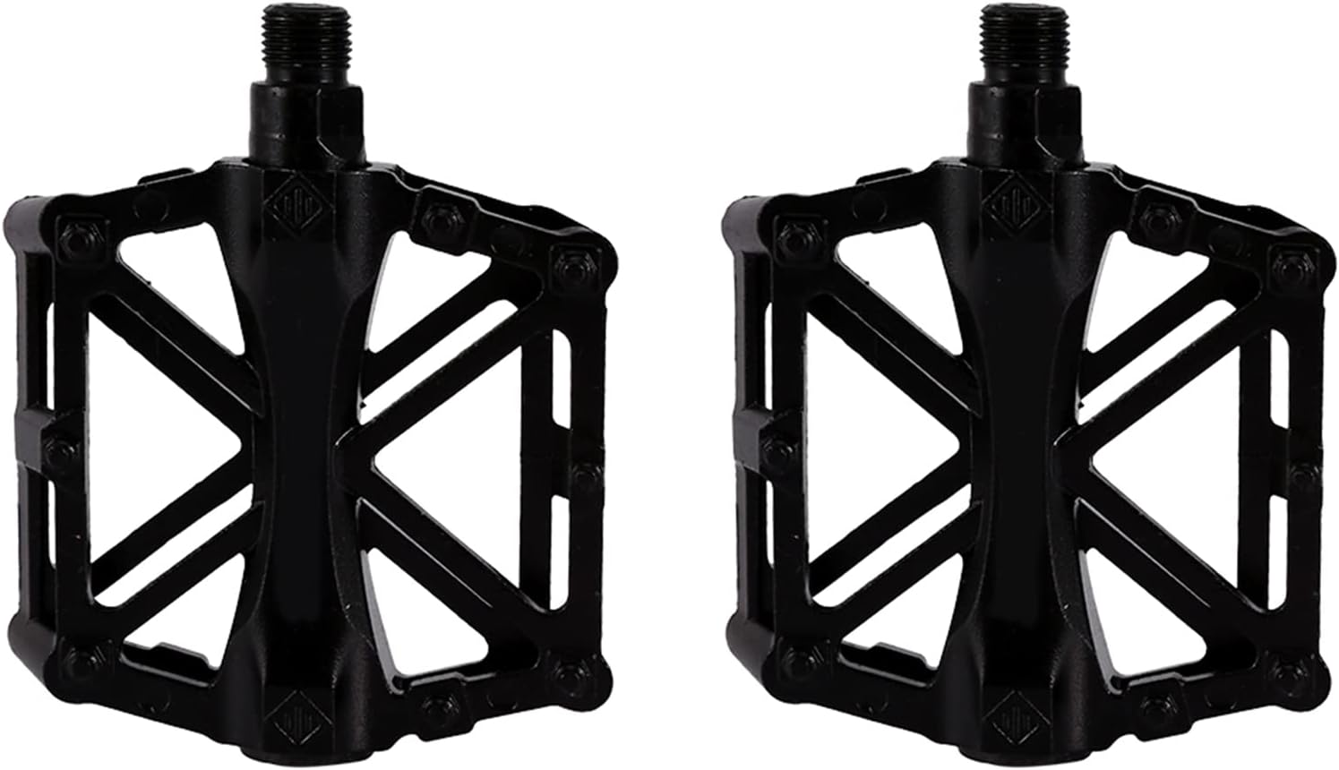 1 Pair Bike Pedals 4.7X 3.7In Aluminium Pedals anti Skid Flat Flat Pedals Platform Bicycle Pedal