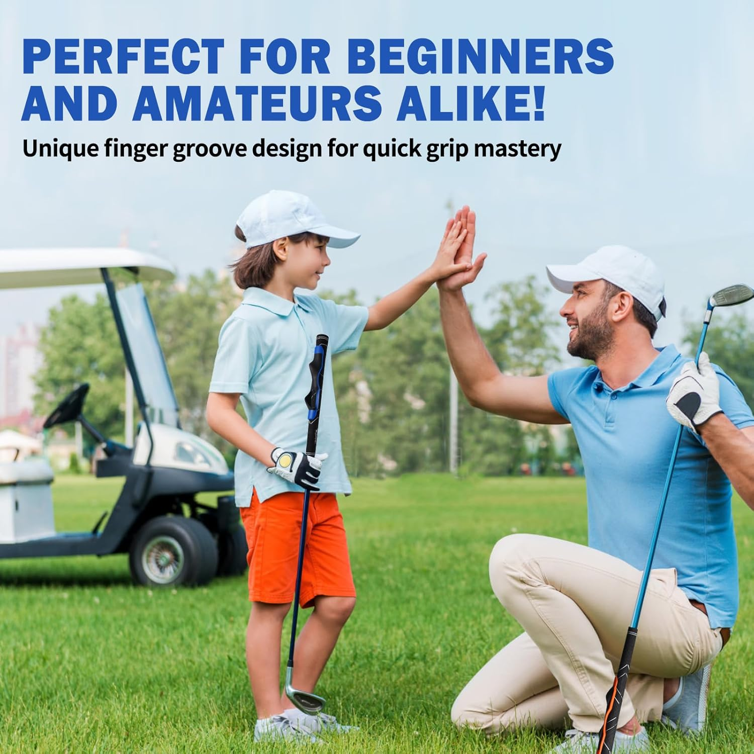 YOSHINE Golf Grip Trainer - Portable Grip Trainer Golf 2Pcs, Golf Training Aid for Beginners, Golf Grip Training Aid to Help Train Correct Hand Position, Suitable for Right-Handed Golfers image number 3