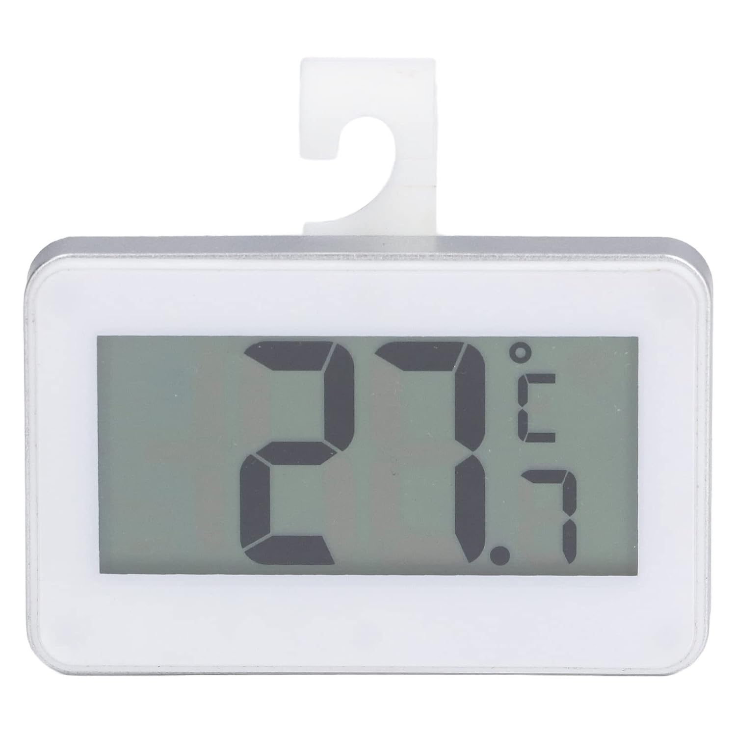 Fdit Compact Digital Thermometer with Mini Electronic Temperature Screen for Interior Use, Ideal for Home/Workplace, Durable Plastic Housing image number 1