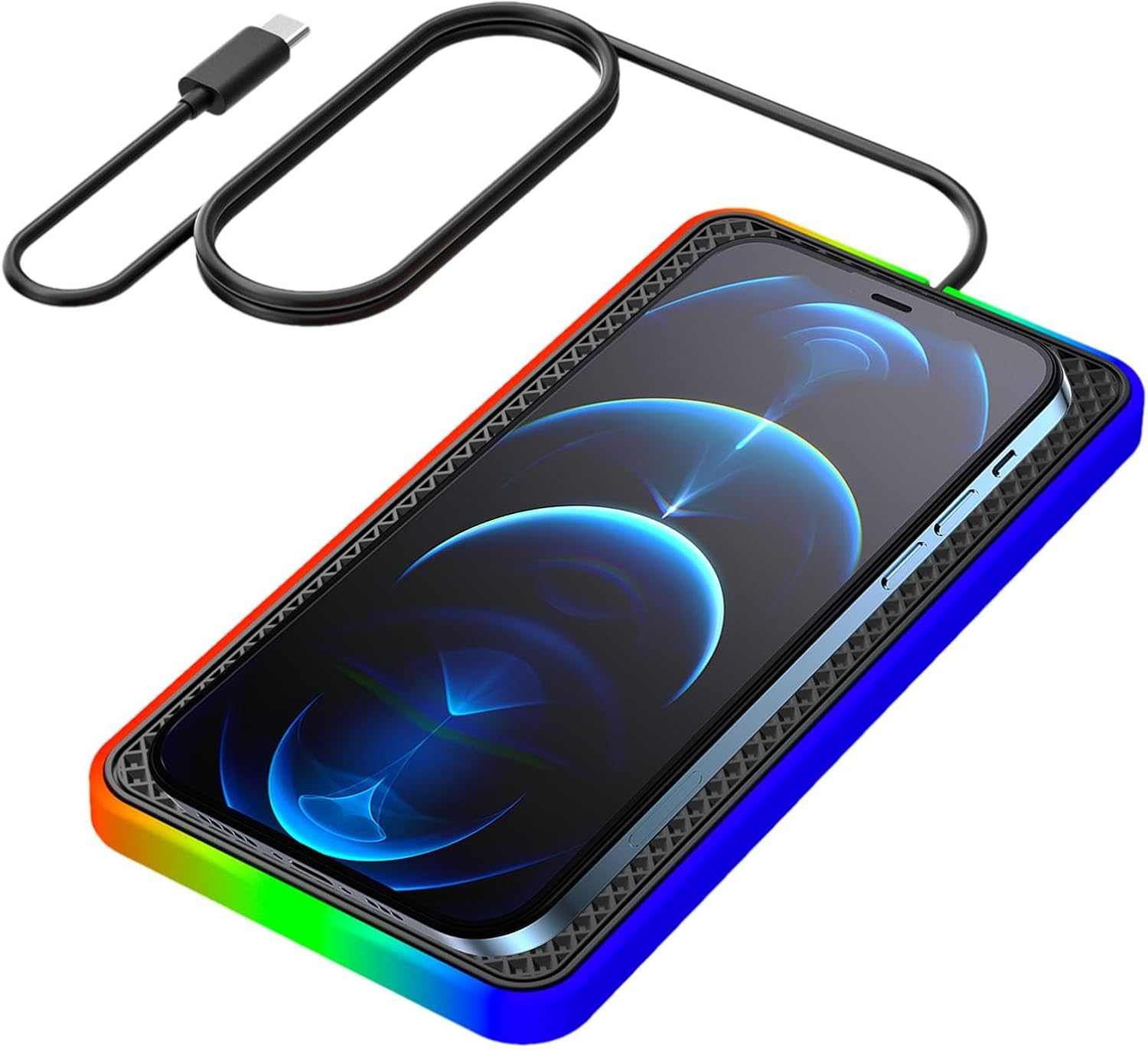 Charging Pad for Car - Non-Slip Car Charger Wireless,Car Charger, Supports Wireless Charging Smartphones Charger for Most Car