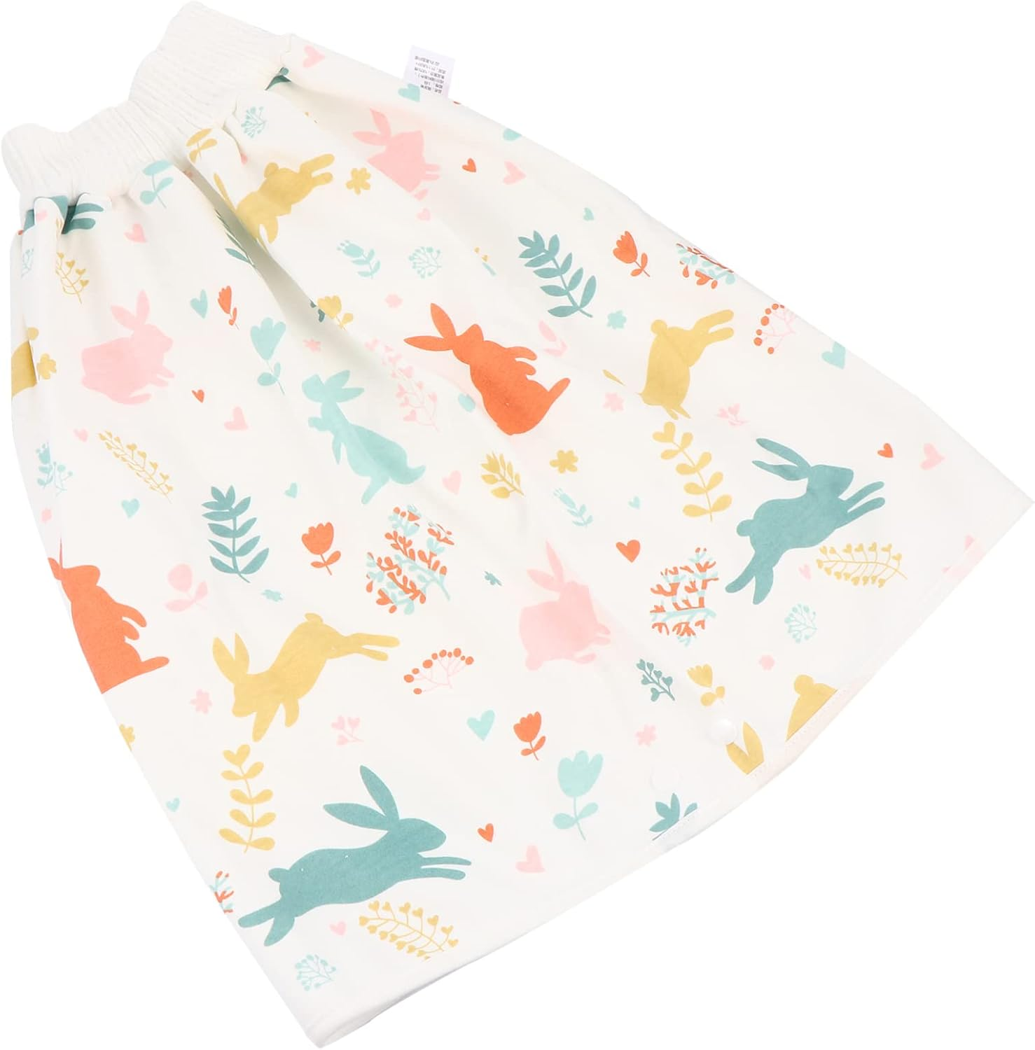 HANABASS Diaper Skirt with Breathable Cotton Elastic Waist Training Pants for Potty Training Washable and Comfortable Undies for Boys image number 3