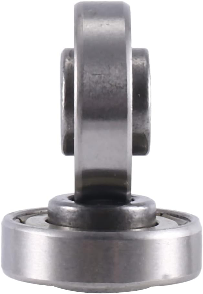 Tuperoymse 50 X 22 Mm Set of 2 Luggage Suitcase Replacement Wheels, PU Swivel Caster Wheels Carbon Steel Bearings Repair Kits image number 6