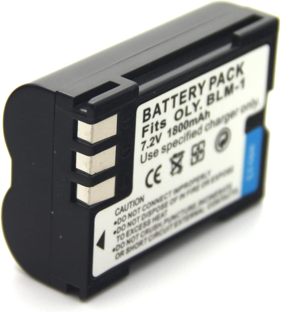 Replacement Rechargeable Battery Pack for Olympus BLM-1 PS-BLM1 C-5060 Wide Zoom C-7070 Wide Zoom C-8080 Wide Zoom E-1 E-3 E-30 E-520 EVOLT E-300 EVOLT E-330 EVOLT E-500 EVOLT E-510 image number 2