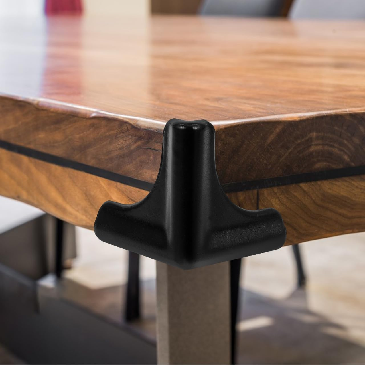 Ifundom 4Pcs Silicone Furniture Corner Protectors Baby Proof Corner Guards Table Edge Bumpers Child Safety Soft Elastic Material Easy Install for Home Office School image number 4