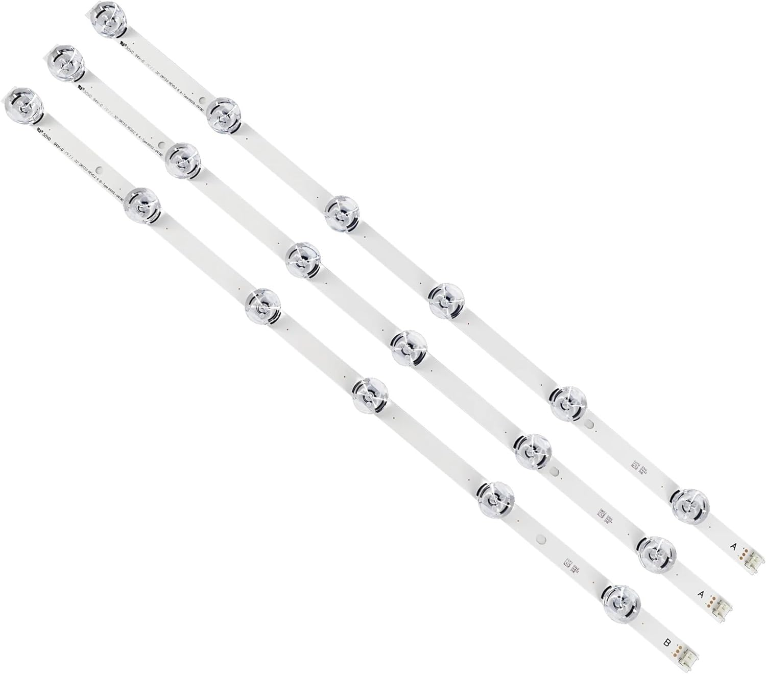 3X LED TV Backlight for L-G DRT 3.0 32"_A/B 6916L-1974A 1975A 32MB25VQ LV320DUE 32LF5800 Sung WEI 55VO E74739 59CM 6 Leds image number 4