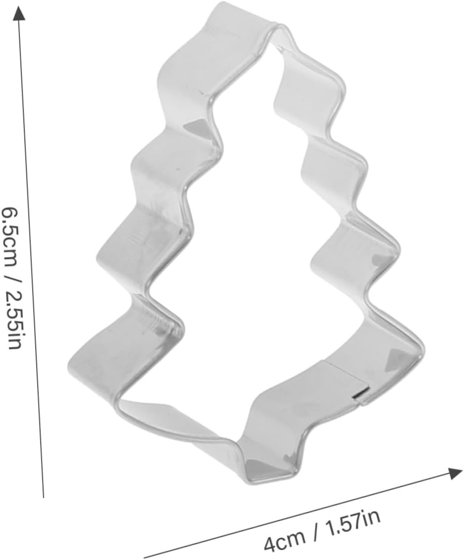 16Pc Stainless Steel Cookie Cutters Set round Circle Biscuit Cutter Molds for Christmas Fondant Cakes Baking Tools image number 1