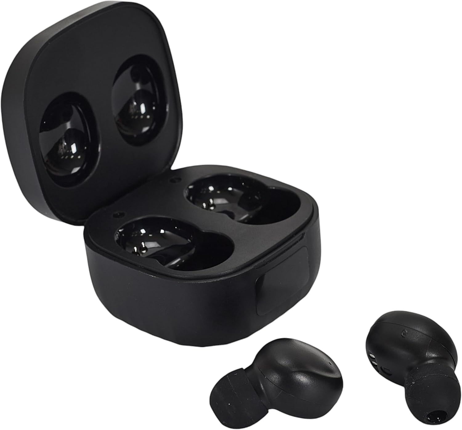 BE MIX, HT0171 Vibes Mini Wireless Headset, 30 Hours Battery Life, Bluetooth 50, Exceptional Sound Quality, Ergonomic Design, Touch Control, Black, One Size image number 5