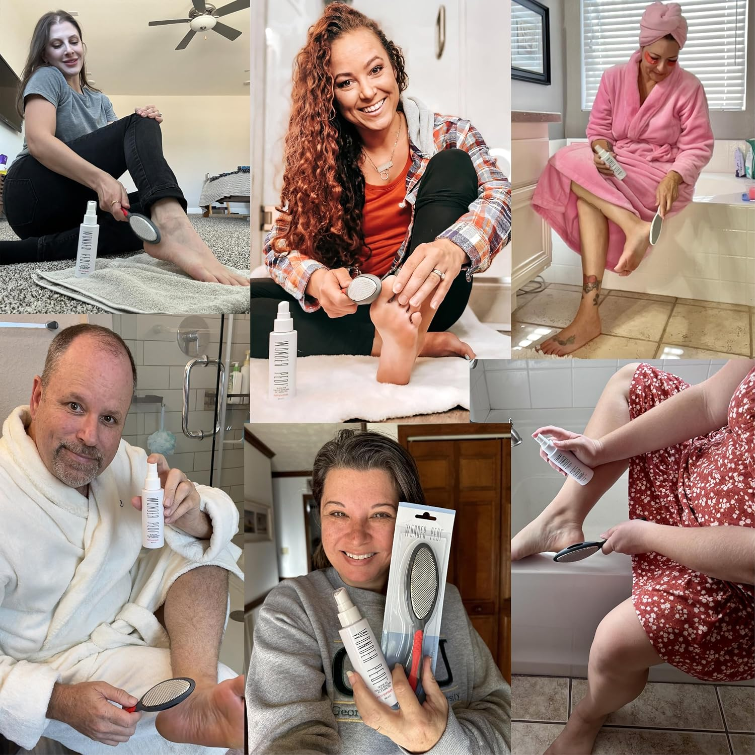 Double Sided Foot File - Made in Germany Feet Scrubber and Feet Softener Callus Remover Spay., Red, 1.0 Count image number 4