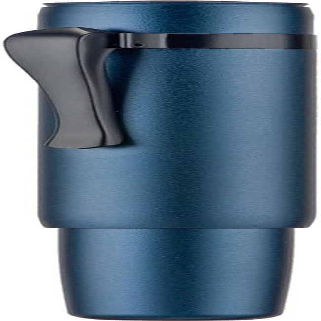 Hongdian M2 Black Forest Mini Fountain Pen, Fine Soft Nib & Sleek Shape Aluminium Short Pocket Travel Pen (Midnight Blue) image number 7