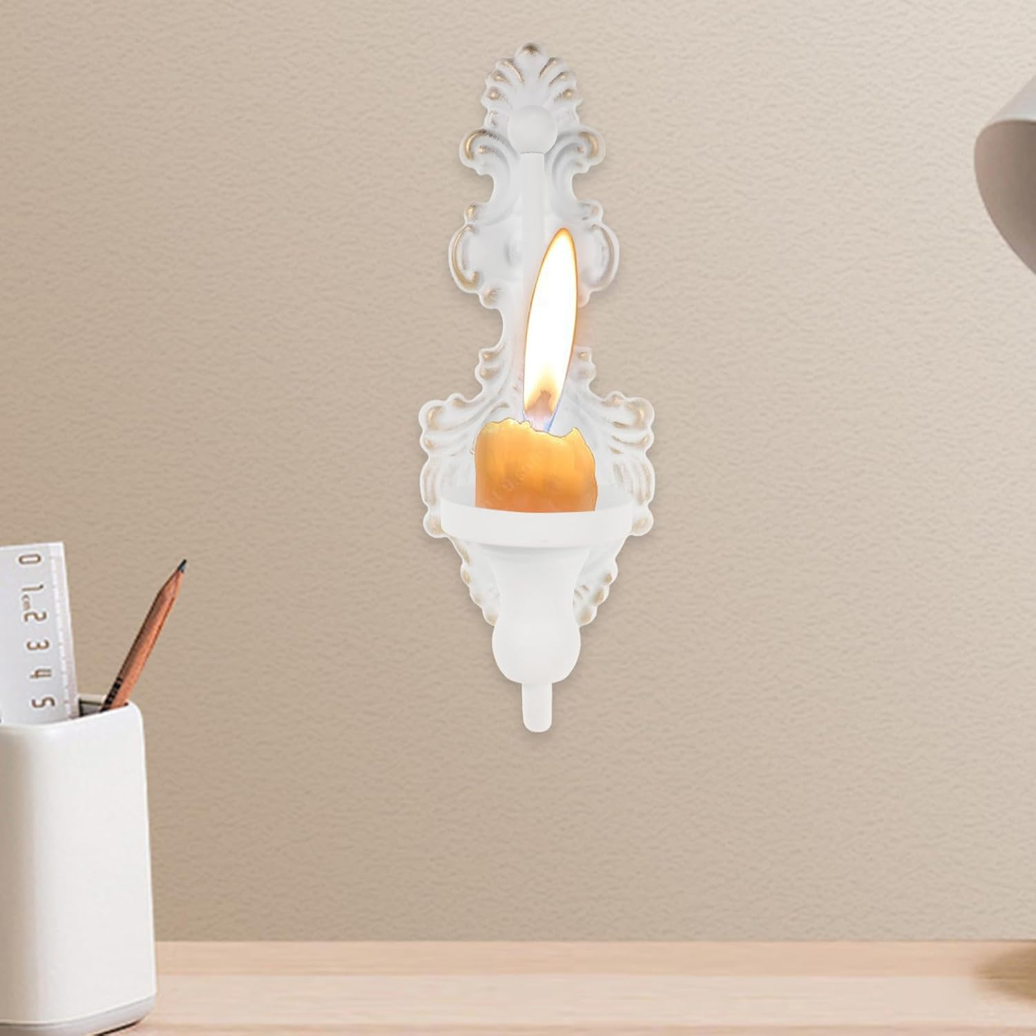 HANABASS Candle Cup European Design Metal Wall Sconce Home Decor for Candlelight image number 6