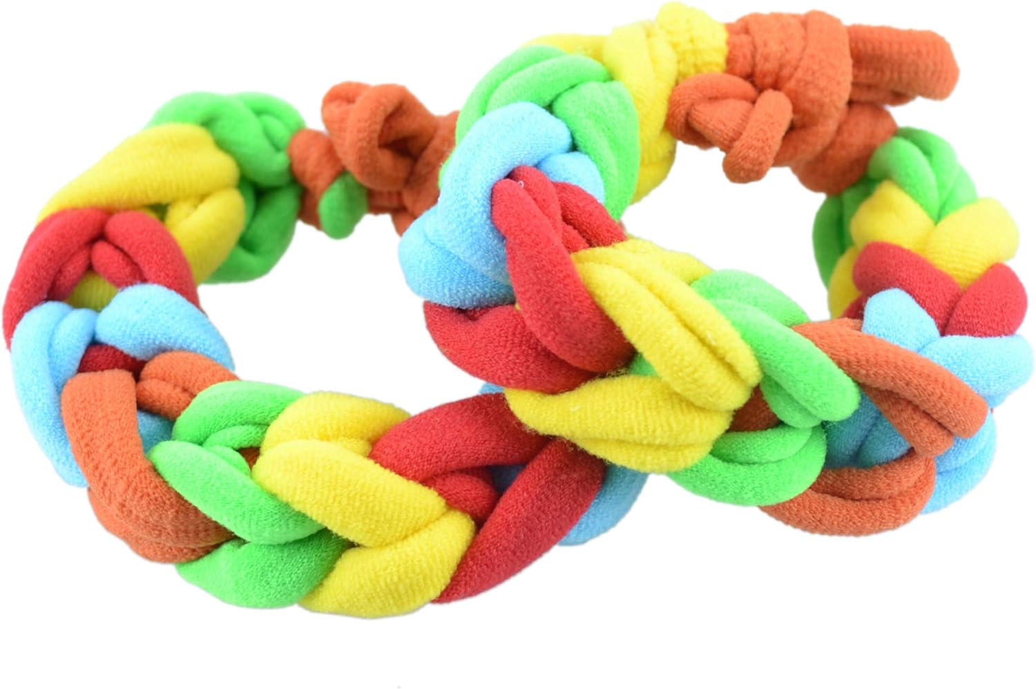 2 Pack Sensory Chewing Bracelet for Autism ADHD Oral Motor Children with Cotton Fabric Fidget Bracelet to Stress and Anxiety Relief image number 2