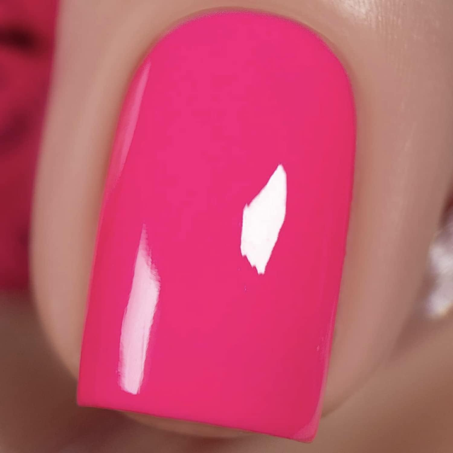 Vishine Neon Color Gel Nail Polish, 16Ml Sun-Kissed Neon Coral Orange Cream Gel Nail Soak off UV LED Nail Lamp Gel Polish Nail Art Manicure Salon DIY Home 0.54Oz #M100