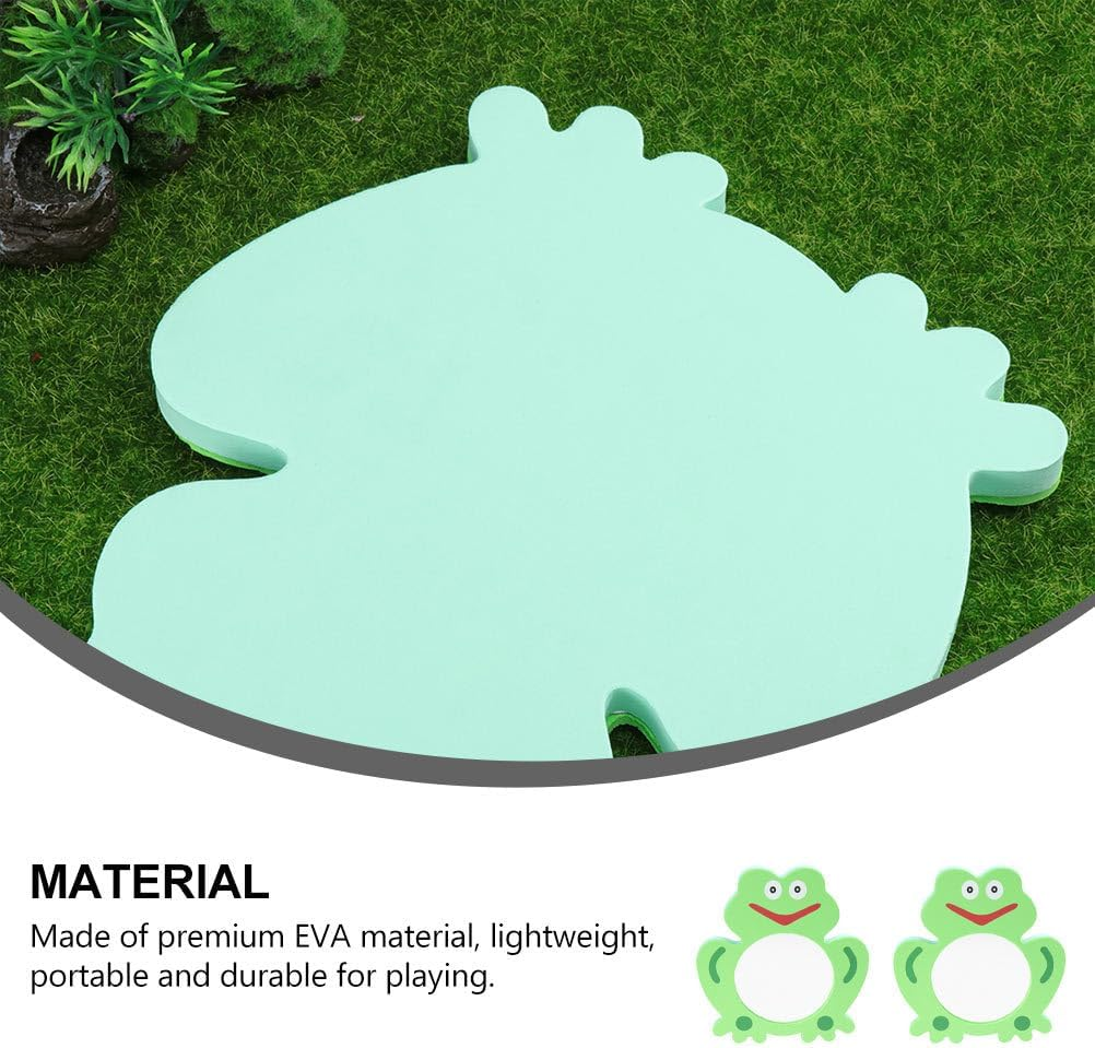 4 Pcs Frog Bath Mirror Kidcraft Playset Bath Time Baby Toys Kid Toys Funny Bath Time Toys Toddler Bath Toys Interactive Baby Bath Toys Bathtub Toys Child Animal Clockwork Eva image number 2