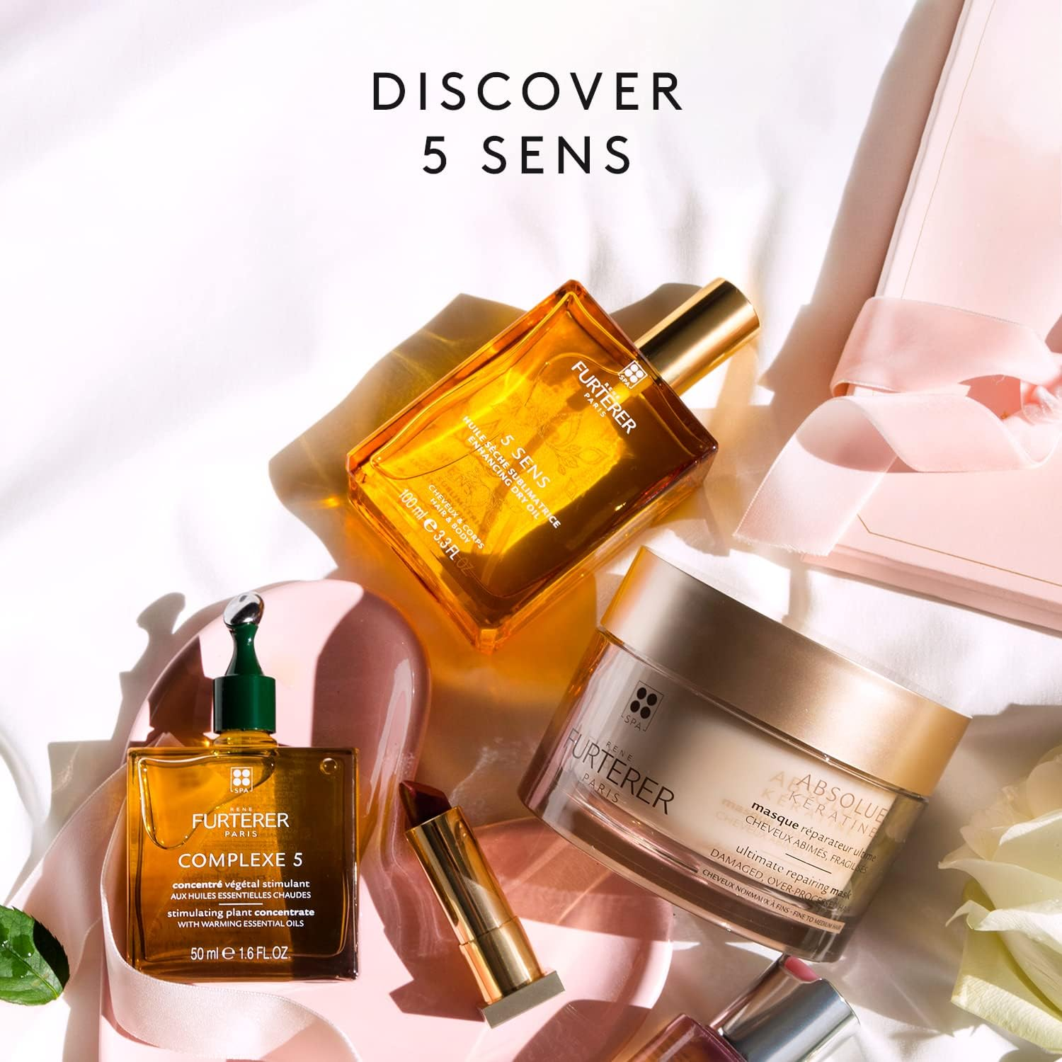 Rene Furterer 5 Sens Enhancing Dry Oil (Hair & Body) 100Ml/3.3Oz image number 4